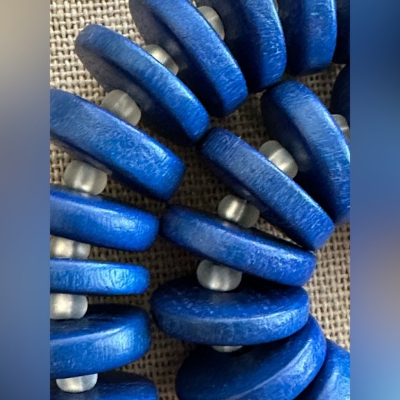 20 Inch Wood bead necklace NWOT - Picture 5 of 12